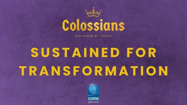 Sustained for Transformation Image