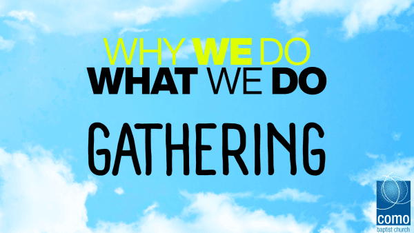 Why We Do Gathering Image